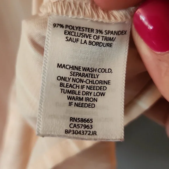 Frenchi Scoop Neck Pin Strip Tank Top - Picture 4 of 5